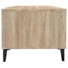 vidaXL Table basse Chêne sonoma 102x50x40 cm Bois d'ingénierie