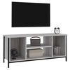 vidaXL Meuble TV sonoma gris 102x35x45 cm bois d'ing&eacute;nierie