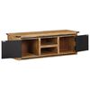vidaXL Meuble TV avec portes 105x35x36 cm bois massif de manguier