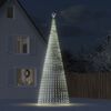 vidaXL Sapin de No&euml;l &agrave; LED 1544 LED blanc froid 500 cm