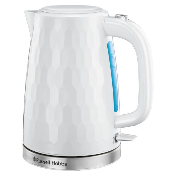 Russell Hobbs Bouilloire &eacute;lectrique Honeycomb Blanc