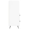 vidaXL Buffet blanc 34,5x34x90 cm bois d'ingénierie