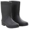 vidaXL Bottes de pluie noir taille 45 PVC