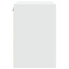 vidaXL Armoire murale blanc 80x42,5x64 cm bois d'ing&eacute;nierie