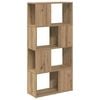 vidaXL Ensemble meuble TV 60 x 24 x 125,5 cm Marron Bois d'ing&eacute;nierie