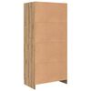 vidaXL Armoire Ch&ecirc;ne artisan 82,5 x 51,5 x 180 cm Bois d'ing&eacute;nierie