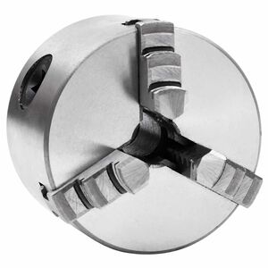 vidaXL Mandrin de tour auto-centrant &agrave; 3 m&acirc;choires 80 mm Acier