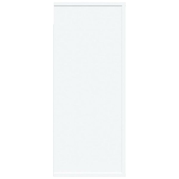 vidaXL Armoire murale Blanc 80x33x80 cm Bois d'ing&eacute;nierie