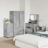 vidaXL Armoire de rangement Gris b&eacute;ton 40 x 48 x 81 cm