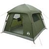 vidaXL Tente Cabane Vert olive 244 x 213 x 183 cm Polyester et Acier