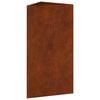 vidaXL Jardini&egrave;re 40x34,5x75 cm acier corten
