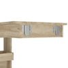 vidaXL Table bar murale Chêne Sonoma 102x45x103,5 cm Bois d'ingénierie