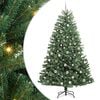 vidaXL Sapin de No&euml;l Artificiel &agrave; Branches Articul&eacute;es Vert 210 cm