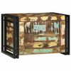 vidaXL Bo&icirc;te de rangement Marron et Noir 60 x 40 x 41 cm bois recycl&eacute;