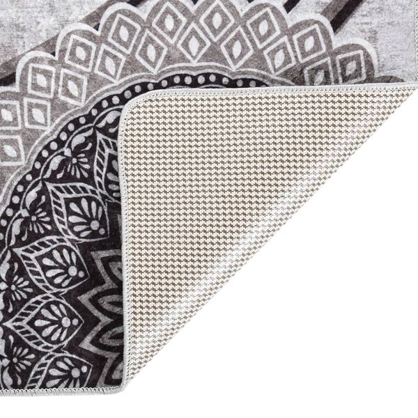 vidaXL Tapis lavable antidérapant 120x180 cm multicolore