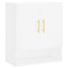 vidaXL Armoire murale blanc 60x31x70 cm bois d'ing&eacute;nierie