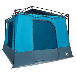 vidaXL Tente int&eacute;rieure avec toit Bleu 290 x 288 x 234 cm taffetas