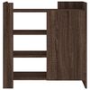 vidaXL Buffet ch&ecirc;ne marron 73,5x35x75 cm bois d'ing&eacute;nierie