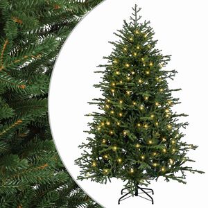 vidaXL Sapin de No&euml;l Artificiel &agrave; Branches Articul&eacute;es 120 cm 150 LED