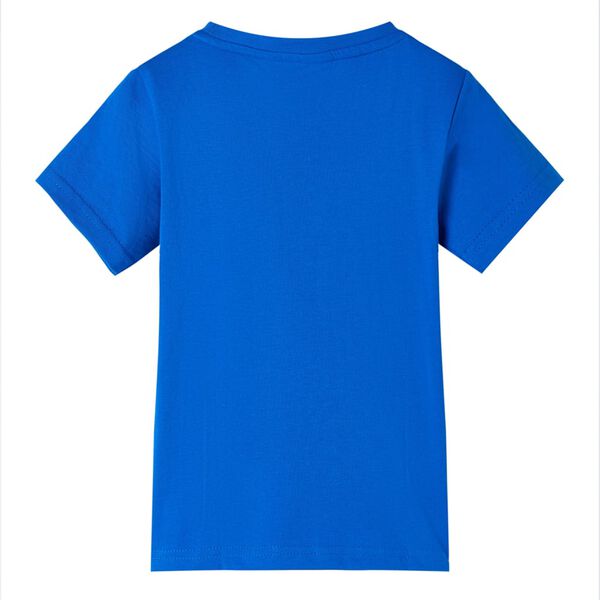 T-shirt pour enfants bleu vif 104