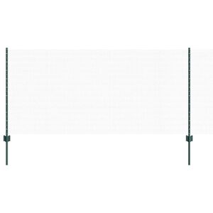 vidaXL Cl&ocirc;ture hexagonale avec poteau 25 x 1 m Acier recouvert de PVC