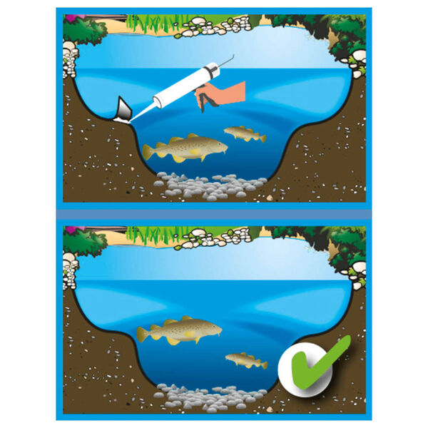 Ubbink Scellant de r&eacute;paration de la b&acirc;che d'&eacute;tang FoliColl 315 g