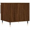 vidaXL Tables basses 2 pcs ch&ecirc;ne marron 50x46x50 cm bois d'ing&eacute;nierie