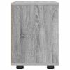 vidaXL Tables de chevet 2 pcs Gris Sonoma 30,5 x 30 x 43 cm