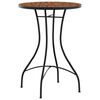 vidaXL Table de bistro mosaïque terre cuite Ø50x70 cm céramique