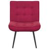 vidaXL Chaise de relaxation rouge bordeaux 64x74x84 cm velours