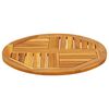 vidaXL Dessus de table Ø60x2 cm rond bois massif d'acacia