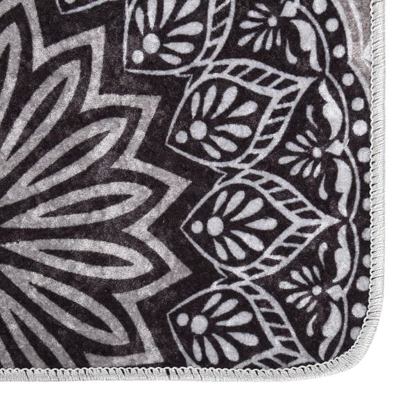 vidaXL Tapis lavable antidérapant 190x300 cm multicolore