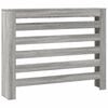vidaXL Cache-radiateur sonoma gris 104x20x82 cm bois d'ing&eacute;nierie