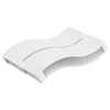 vidaXL Matelas &agrave; ressorts bonnell moyen 120x200 cm