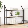 vidaXL &Eacute;tag&egrave;re Murale avec &eacute;tag&egrave;re Ch&ecirc;ne artisanal 80 x 21 x 78,5 cm
