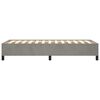 vidaXL Cadre de lit sans matelas gris clair 90x190 cm velours