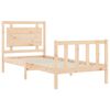 vidaXL Cadre de lit sans matelas 100x200 cm bois massif de pin
