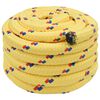 vidaXL Corde utilitaire polyvalente 30 mm 10 m Jaune PP