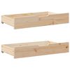 vidaXL Cadre de lit sans matelas 120x190 cm bois de pin massif