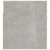 vidaXL Tables de chevet murales 2 pcs Gris b&eacute;ton 50x36x40 cm