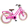 vidaXL V&eacute;lo pour Enfants 18 Pouces pour les 5-7 ans Rose fonc&eacute;