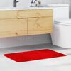 vidaXL Tapis de bain antid&eacute;rapant Rouge 60 x 90 cm PP