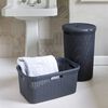 Curver Panier &agrave; linge Style 45 L Anthracite