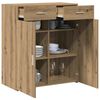vidaXL Armoire de rangement ch&ecirc;ne artisanal 80 x 42.5 x 93.5 cm