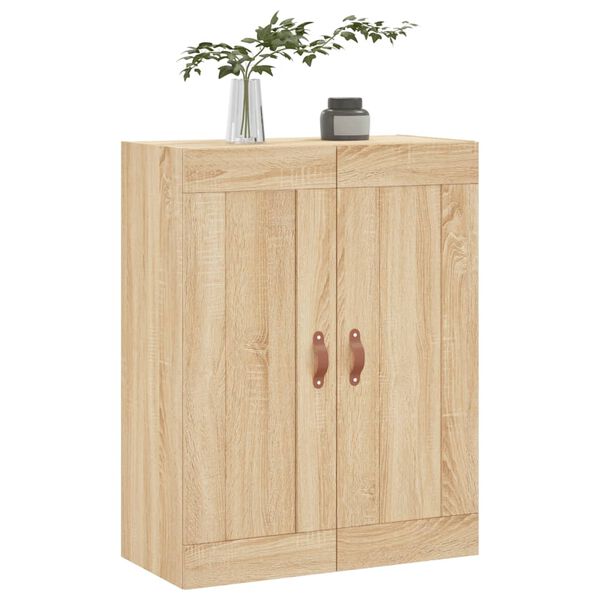 vidaXL Armoire murale ch&ecirc;ne sonoma 69,5x34x90 cm bois d'ing&eacute;nierie