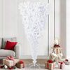 vidaXL Sapin de No&euml;l artificiel avec 300 LED Blanc 210 cm PVC et Acier