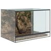 vidaXL Terrarium avec stockage Transparent 60 x 40 x 40 cm Verre