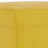 vidaXL Ensemble de canap&eacute;s 3 pcs jaune velours