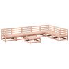 vidaXL Salon de jardin 8 pcs bois massif sapin de douglas