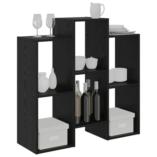 vidaXL Buffet Ch&ecirc;ne noir 90 x 30 x 90 cm